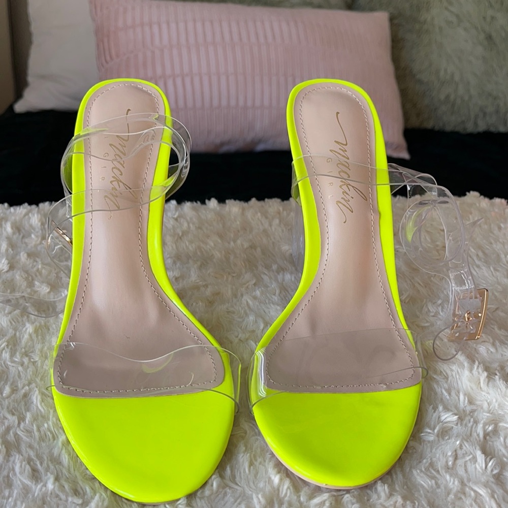 Clear Heels